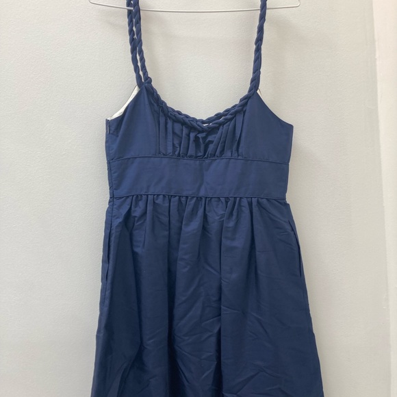 J.Crew 100% silk dress in navy size 6 - Picture 9 of 9